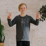 Chandail "peace" - Little and lively