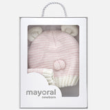 Ensemble bonnet tricot et moufles - Mayoral - Hibox-Mini