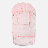 Sac poussette bébé en microfibre rose - Mayoral