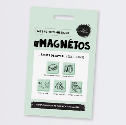 Magnétos Petites missions (niveau 1) (dès 3 ans) - Les belles combines