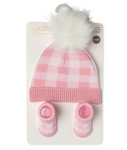 Ensemble tuque et bottines bébé