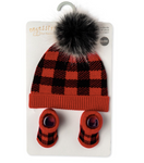 Ensemble tuque et bottines bébé