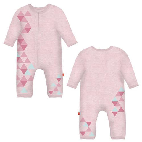 Pyjamas avec fermeture aimantée tricot géométrie - Magnetic Me - - Hibox-Mini