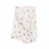 Couverture / Doudou mousseline crème glacée - Loulou lollipop